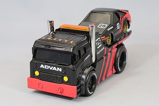 マイスト マッスルマシーン 1/64 JDM フラットベッド トランス