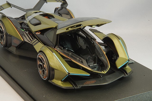 マイスト 1/18 ランボルギーニ V12 ビジョン グランツーリスモ グリーン