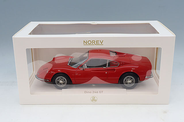 ノレブ 1/18 ディーノ 246 GT 1968 レッド