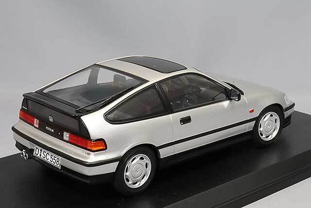 ノレブ 1/18 ホンダ CR-X 1990 シルバー