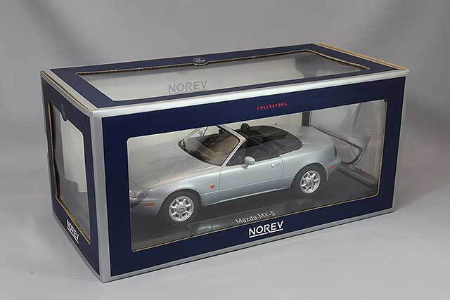 ノレブ 1/18 マツダ ロードスター 1989 シルバー
