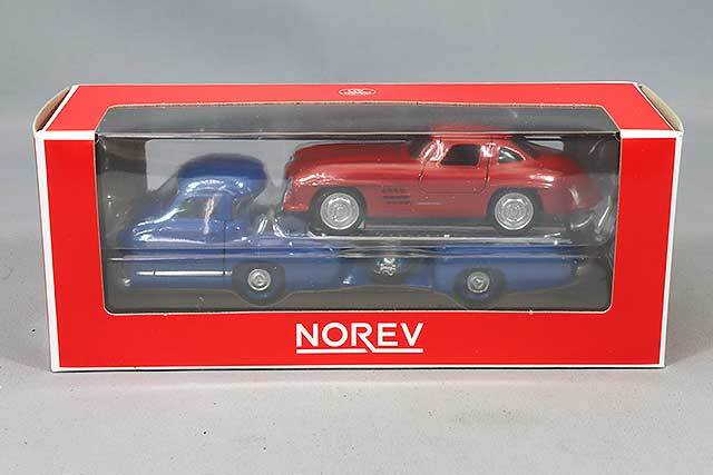 ノレブ JETCAR 3インチ メルセデスベンツ レーシングトランスポーター