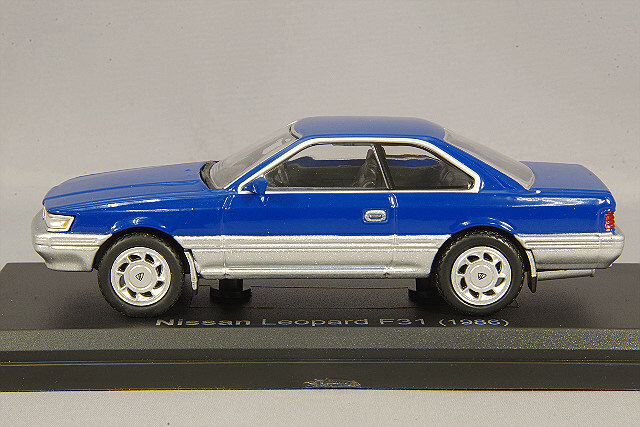 ノレブ 1/43 日産 レパード F31 1986 ブルー