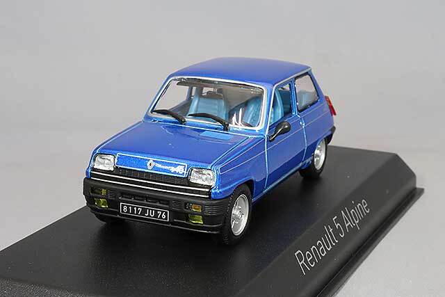 ノレブ 1/43 ルノー 5 アルピーヌ 1977 ブルー 再入荷