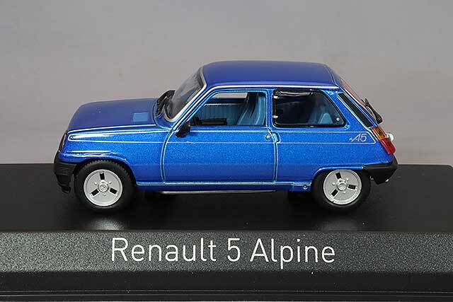 ノレブ 1/43 ルノー 5 アルピーヌ 1977 ブルー 再入荷