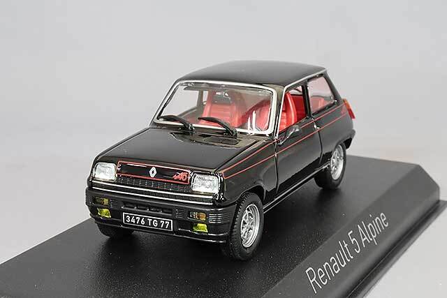 ノレブ 1/43 ルノー 5 アルピーヌ 1977 ブラック 再入荷