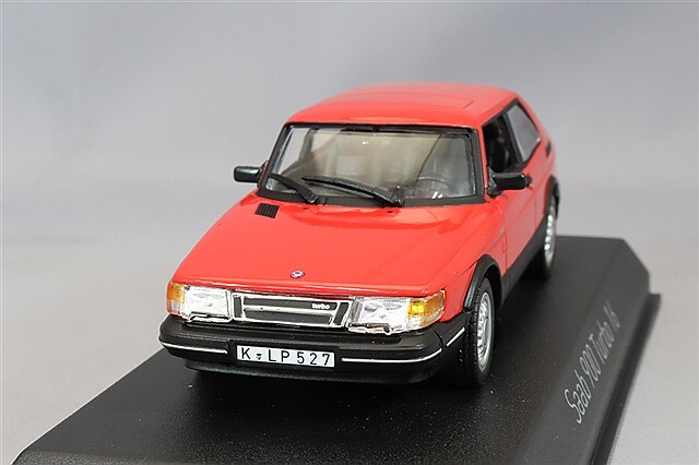 ノレブ 1/43 サーブ 900 ターボ 1992 レッド