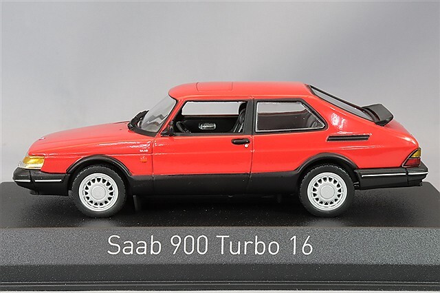 ノレブ 1/43 サーブ 900 ターボ 1992 レッド