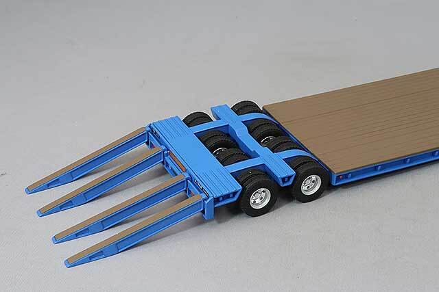 HINO PROFIA SS 6x4 トラクター8輪トレーラーセット 1/50 1/50 日野プロフィアSS 6×4 ハイルーフ&8輪トレーラセット