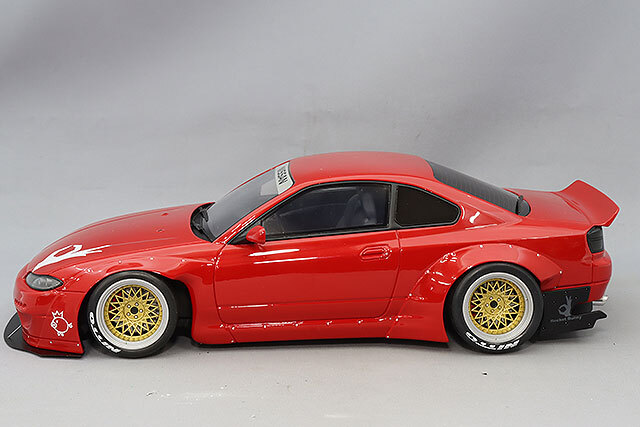 オットー 1/18 日産 シルビア S15 2014 (レッド) ロケットバーニー