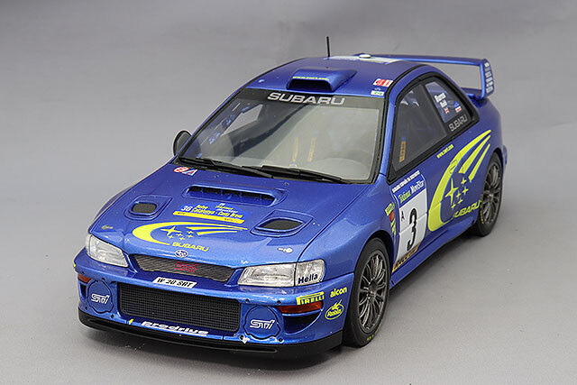 オットー 1/18 スバル インプレッサ S6 2000 WRC カタルーニャ ラリー #3