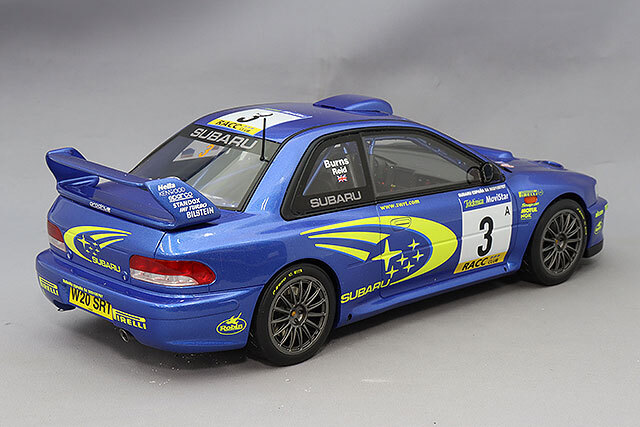 オットー 1/18 スバル インプレッサ S6 2000 WRC カタルーニャ ラリー #3