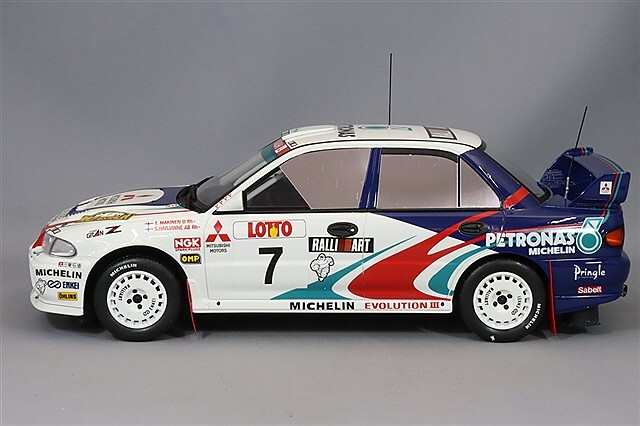 オットー 1/18 三菱 ランサー エボリューションIII Gr.A 1996