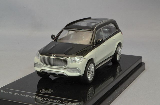 PARA64 1/64 メルセデス マイバッハ GLS 600 2020 ブラック/ホワイト