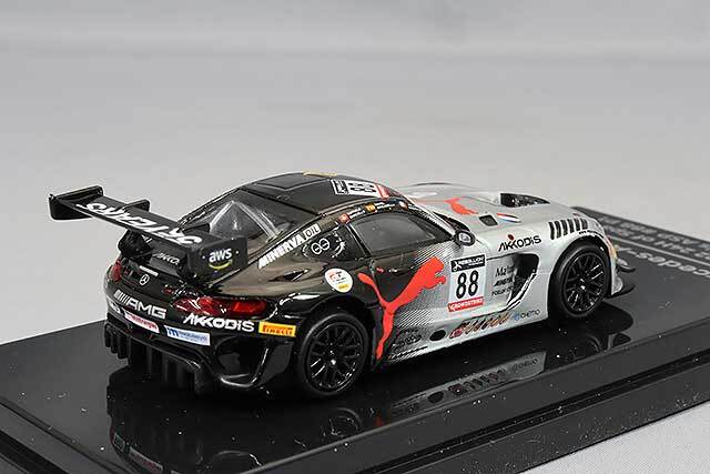 PARA64 1/64 メルセデス AMG GT3 Evo 2022 スパ24H Akkodis P1 #88 左