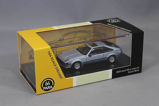 PARA64 1/64 トヨタ セリカ XX 1984 メタリックライトブルー 左