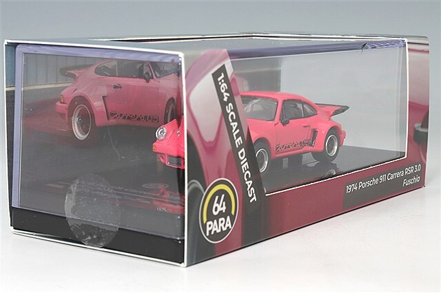 PARA64 1/64 ポルシェ 911 カレラ RSR 3.0 1974 フクシア 左ハンドル