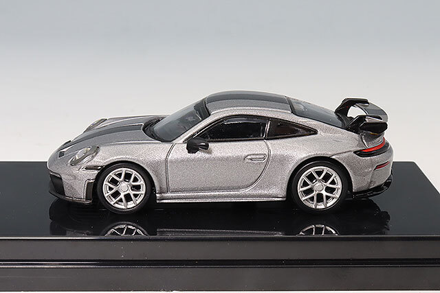 PARA64 1/64 ポルシェ 911 GT3 (992.2) GT 2025 シルバーメタリック 左