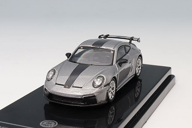 PARA64 1/64 ポルシェ 911 GT3 (992.2) GT 2025 シルバーメタリック 右