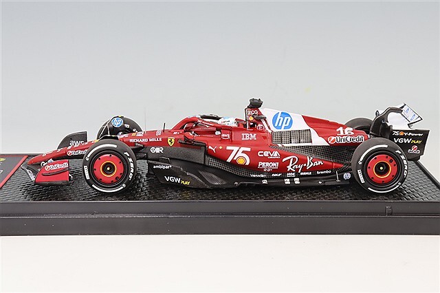 ミニチャンプス x BBR 1/43 SF-25 モナコGP C.ルクレール ミニチャンプス x BBR 1/43 フェラーリ SF-25 2025 F1 モナコGP 2位