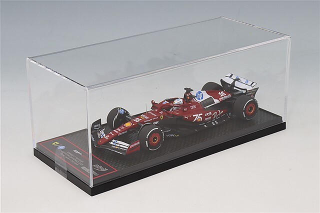 ミニチャンプス x BBR 1/43 SF-25 モナコGP C.ルクレール ミニチャンプス x BBR 1/43 フェラーリ SF-25 2025 F1 モナコGP 2位