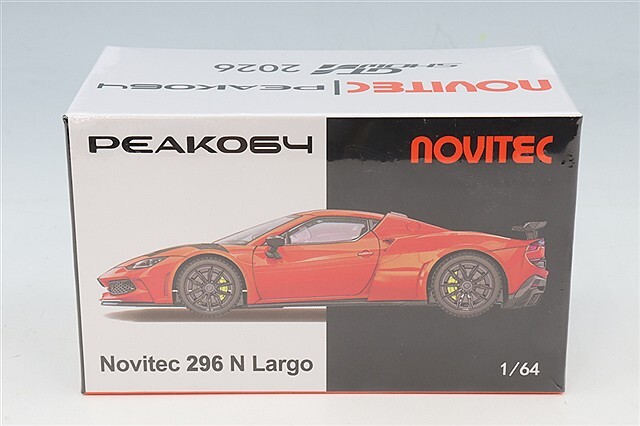 PEAKO 1/64 ノヴィテック 296 N-Largo レッド Suzhou GT Show 限定品