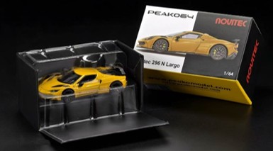 PEAKO 1/64 ノヴィテック 296 N-Largo ジャッロモデナ HEC2026 限定品