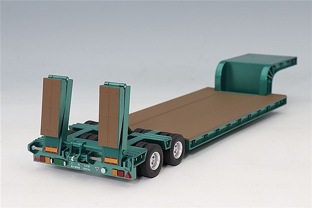 プラッツ/ケンクラフト 1/50 16輪 中低床重量物運搬用トレーラー 自動