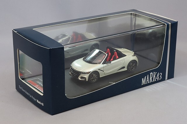 MARK43 1/43 ホンダ S660 モデューロX 2020 プレミアムスターホワイト 