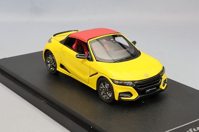 MARK43 1/43 ホンダ S660 モデューロX 2020 カーニバルイエローII