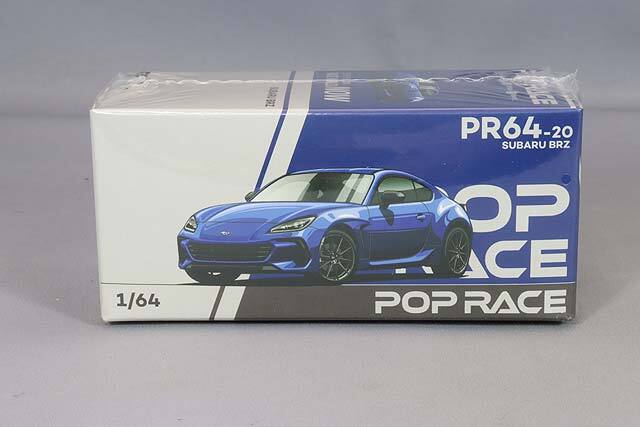 POP RACE 1/64 スバル BRZ サファイヤブルー