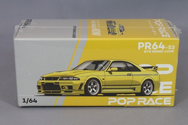 POPRACE PR64-52 1/64 Nissan Skyline GT-R NISMO 400R White