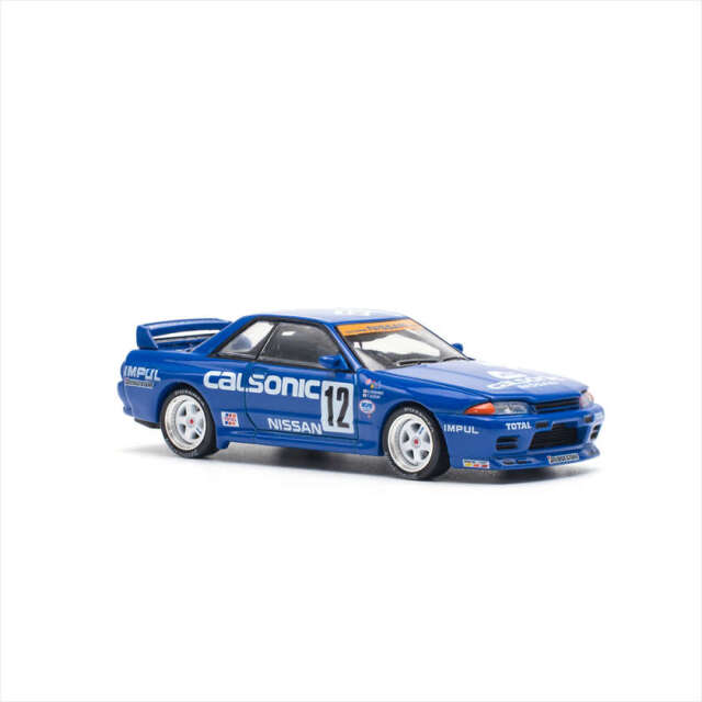 POP RACE 1/64 日産 スカイライン GT-R R32 JTC 1990