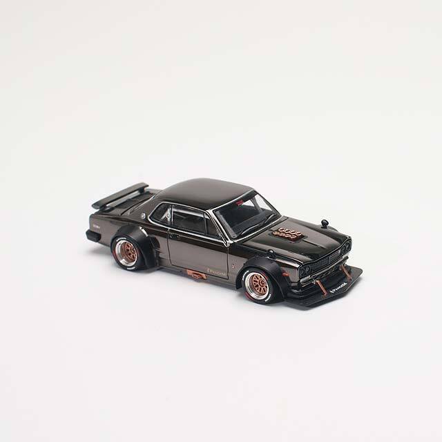 POP RACE 1/64 日産 スカイライン GT-R V8 ドリフト (ハコスカ