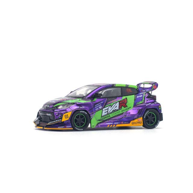 POPRACE 1/64 トヨタ GR ヤリス エヴァ RT初号機 GOODRIDE