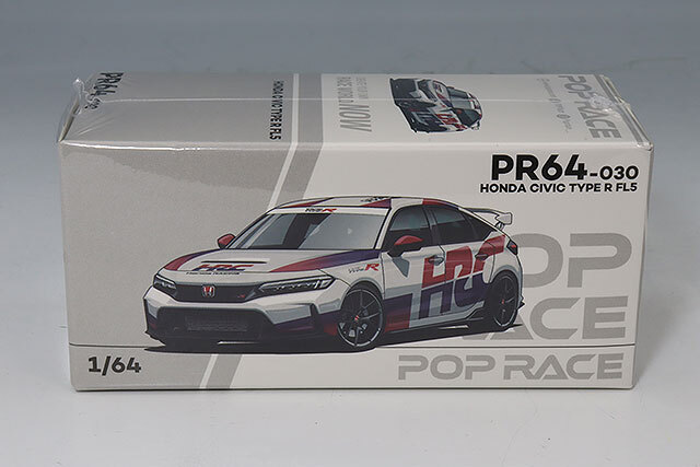 POP RACE 1/64 ホンダ シビック タイプR FL5 TCR 