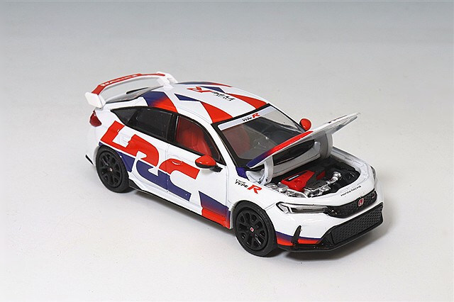 POP RACE 1/64 ホンダ シビック タイプR FL5 TCR 