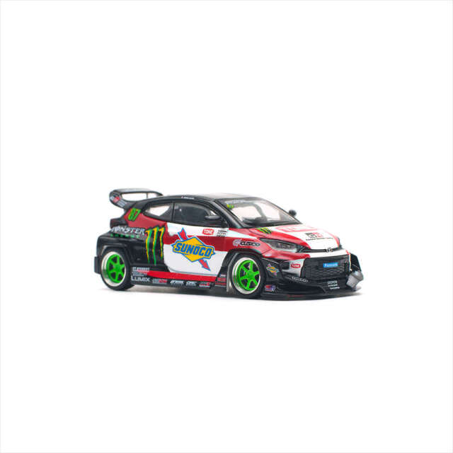 POP RACE 1/64 パンデム GR ヤリス 斎藤太吾