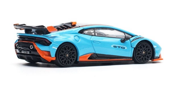 ウィンウィン　ポラロイド POP RACE 1/64 ランボルギーニ ウラカン STO ブルーラウフェイ/アラン