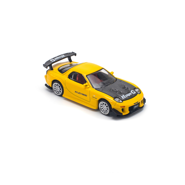 POPRACE PR64-287 RX-7 シルバークローム PREORDER] POP RACE Mazda RX7 RE-AMEMIYA Silver Chrome (PR64
