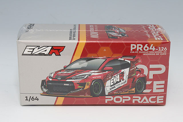 POP RACE 1/64 エヴァ RT 弐号機 GOODRIDE GR ヤリス 2024 FORMULA