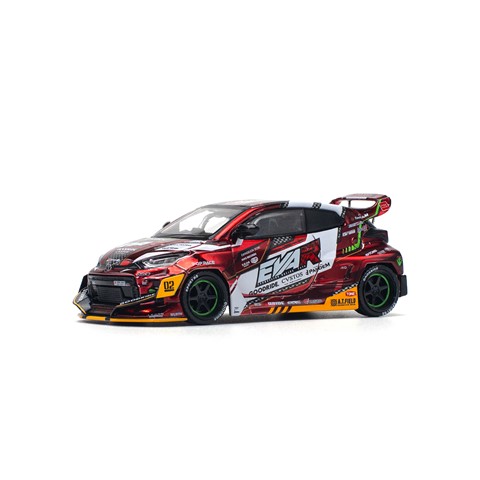 POP RACE 1/64 エヴァ RT 弐号機 GOODRIDE GR ヤリス 2024