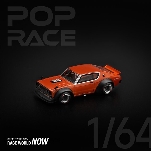 日産スカイラインケンメリGT-Rスポーツワイドホイールのレッドのミニカーです。 Amazon | 1/43 ニッサン スカイライン GT-R KPGC110 (ケンメリ