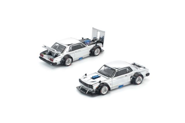 POP RACE 1/64 日産 スカイライン GT-R V8 ドリフト (ハコスカ