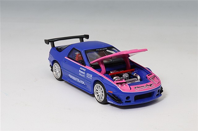 宮沢模型流通限定 POP RACE x XCARTOYS 1/64 マツダ RX7 FC3S RE雨宮