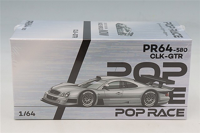 POP RACE x VDX 1/64 メルセデスベンツ CLK-GTR ローメタル (香港