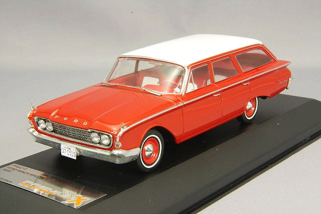 プレミアムX 1/43 フォード ランチ ワゴン 1960 レッド