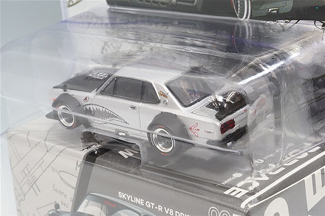 ポップレース 1/64 日産 スカイライン V8 ドリフト ハコスカ シルバー POP RACE 1/64 日産 スカイライン ドリフト ハコスカ SKYLINE GT