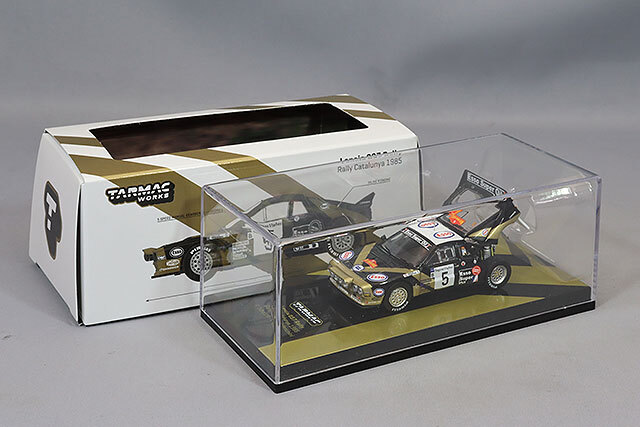 ターマックワークス 1/64 ランシア 037 ラリー カタロニア 1985 Tarmac Works 1:64 Lancia 037 Rally Rally Costa Brava 1985