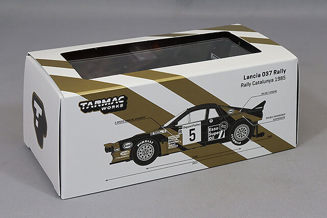 Tarmac 1/64 ランチア 037 ラリー 1985 カタルーニャラリー #5 F